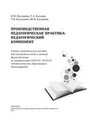 Производственная педагогическая практика в школе: педагогический компонент