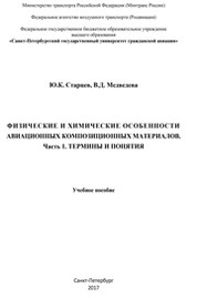 Физические и химические особенности авиационных композиционных материалов. Часть 1. Термины и понятия