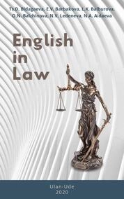 English in Law