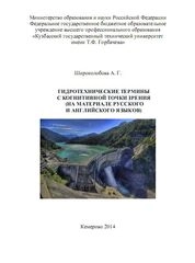 Гидротехнические термины с когнитивной точки зрения (на материале русского и английского языков)