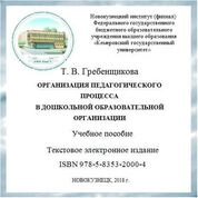Организация педагогического процесса в дошкольной образовательной организации