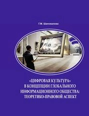 «Цифровая культура» в концепции глобального информационного общества: теоретико-правовой аспект