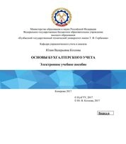 Основы бухгалтерского учета
