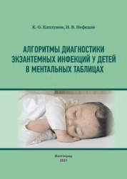 Алгоритмы диагностики экзантемных инфекций у детей в ментальных таблицах