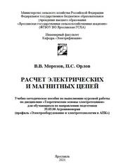 Расчет электрических и магнитных цепей