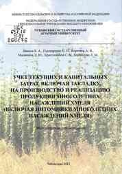 Учет текущих и капитальных затрат, включая закладку, на производство и реализацию продукции многолетних насаждений хмеля (включая питомники многолетних насаждений хмеля)