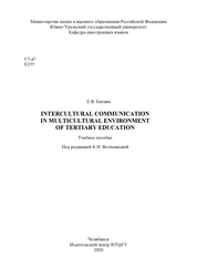 Intercultural Communication in Multicultural Environment of Tertiary Education