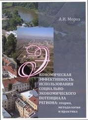 Экономическая эффективность использования социальноэкономического потенциала региона: теория, методология и практика