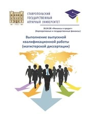 Выполнение выпускной квалификационной работы (магистерской диссертации)