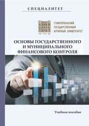 Основы государственного и муниципального финансового контроля
