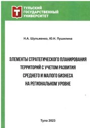 Элементы стратегического планирования развития территорий с учетом среднего и малого бизнеса на региональном уровне