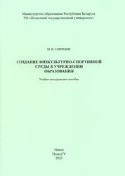 Создание физкультурноспортивной среды в учреждении образования