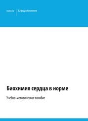 Биохимия сердца в норме