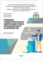Формирование у будущих учителей культуры самопрезентации в учебной и внеучебной деятельности на современном этапе